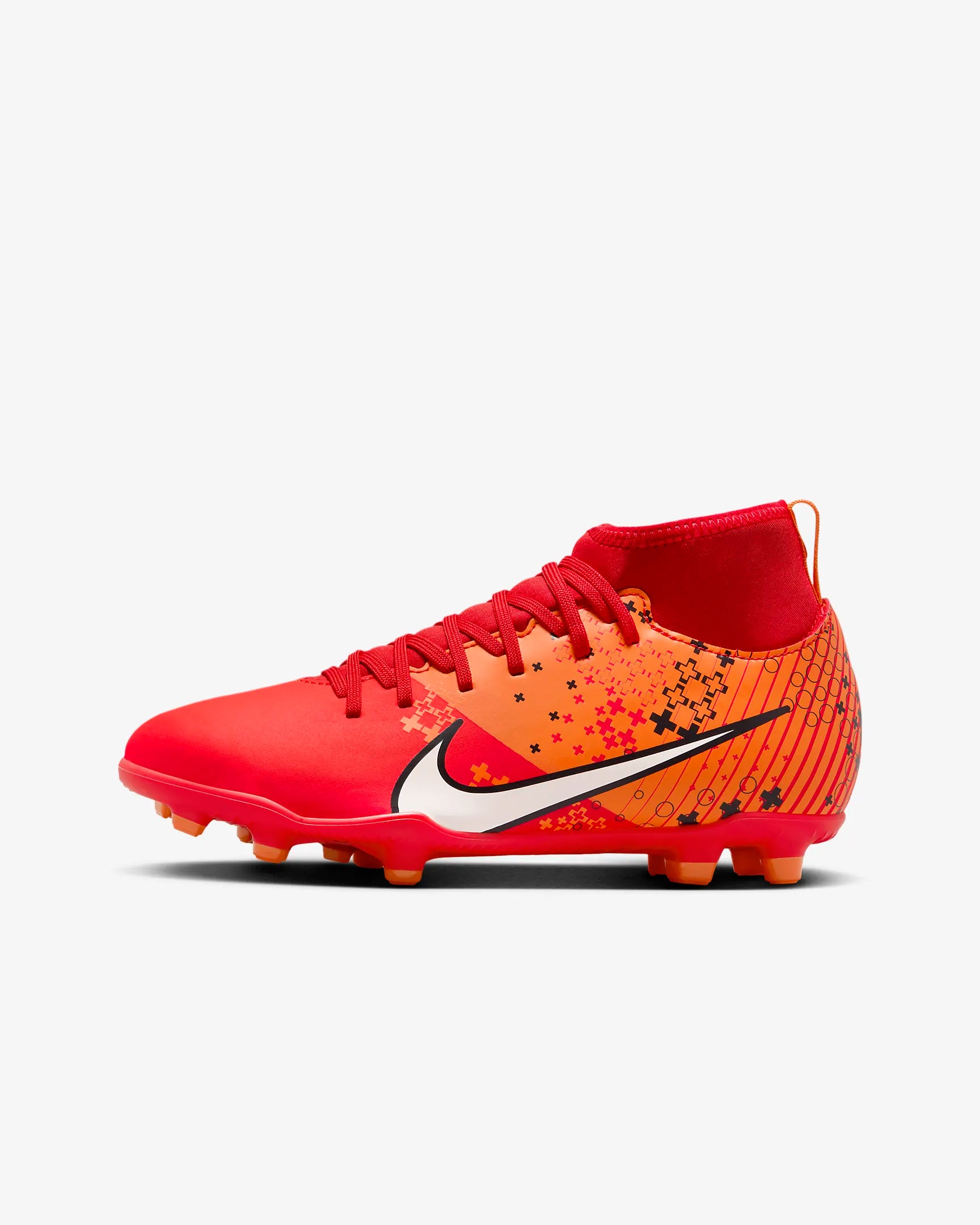 Nike Júnior Mercurial Superfly 9 FG/MG Laranja Nike