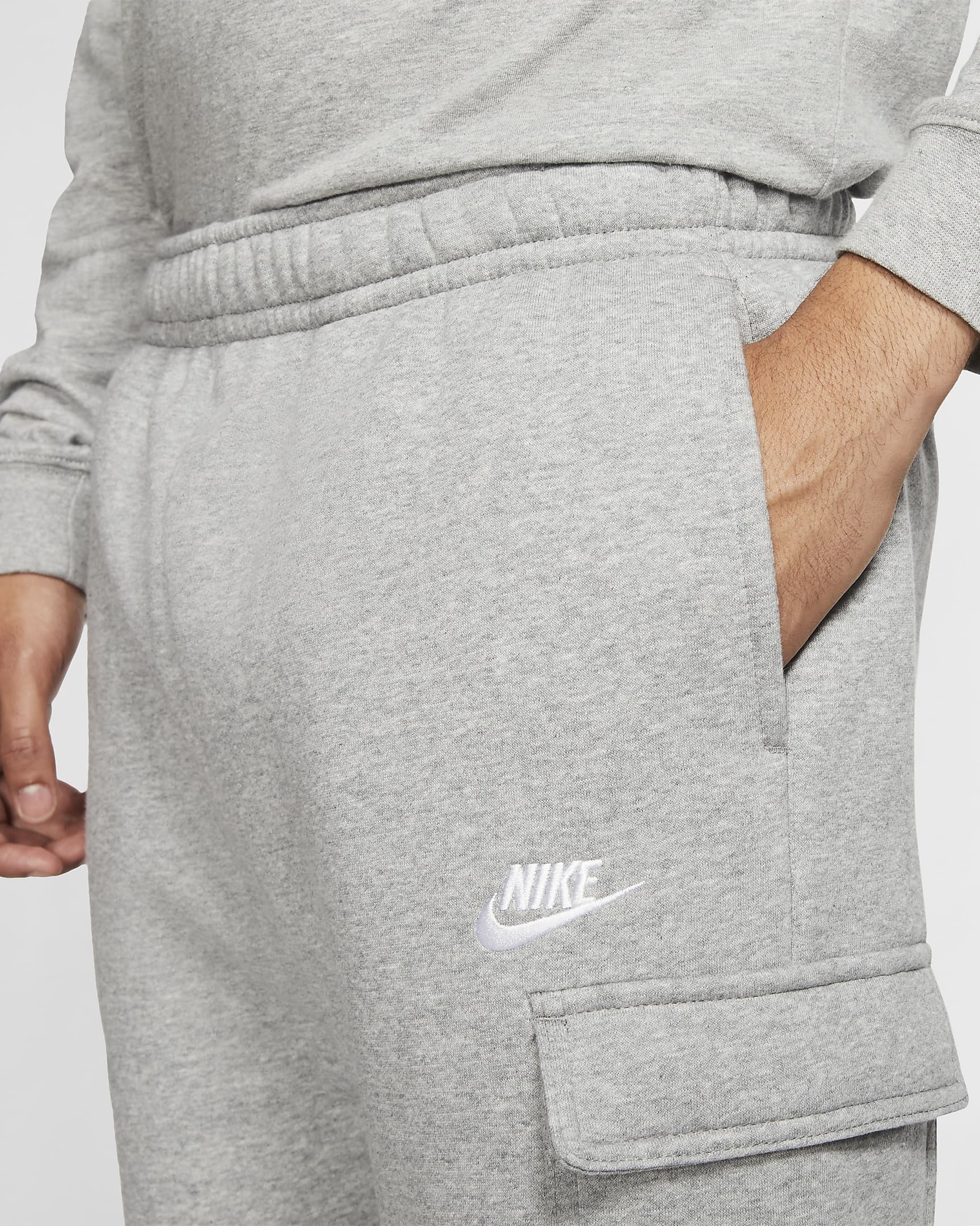 Nike Sportswear Club Fleece Cargo Cinza Nike