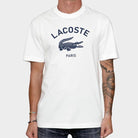 Lacoste T-Shirt Signature Branca Lacoste 