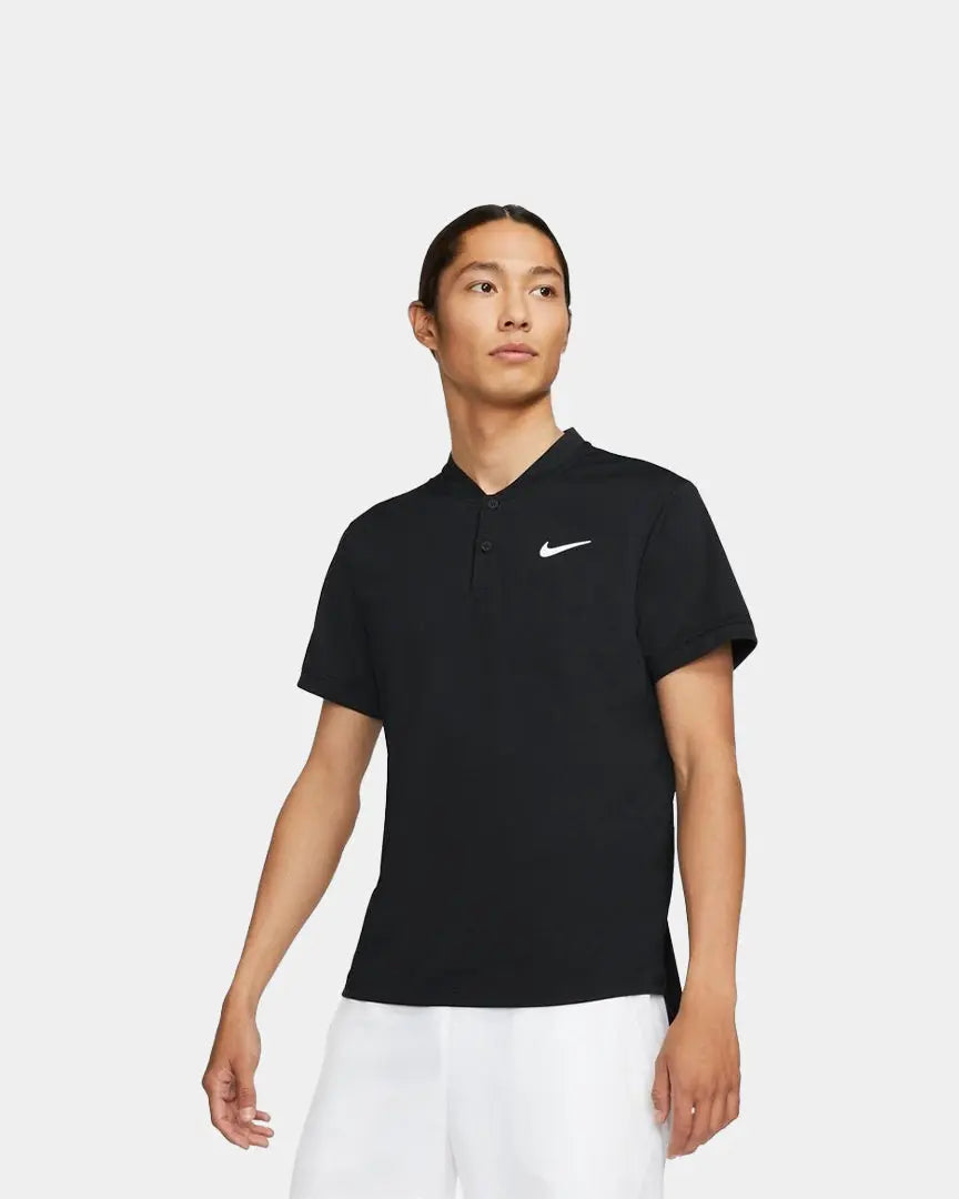T-shirt de Treino Nike Court Dri-Fit Preta – imagem 1 – frente – Ref. CW6288010