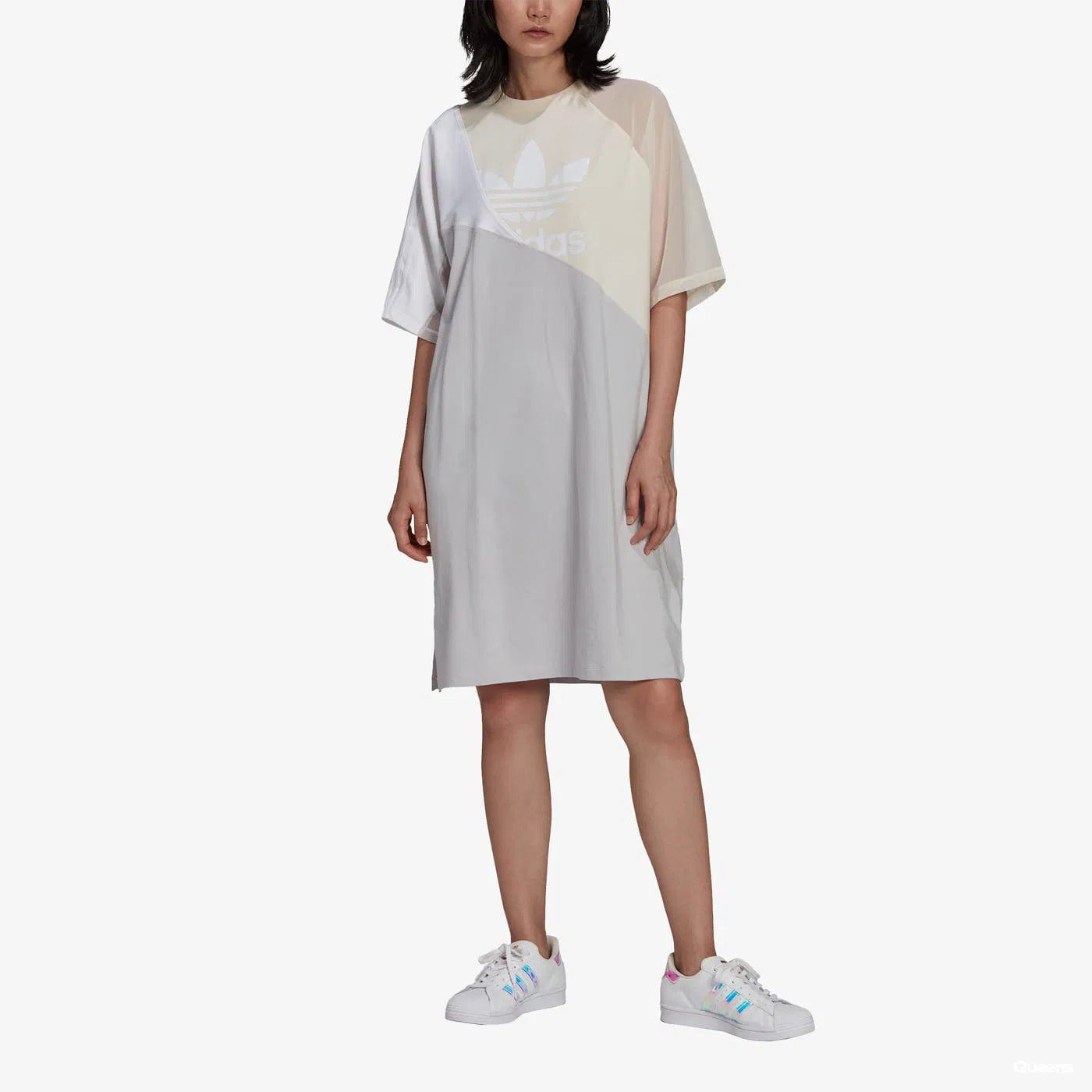 Adidas Tee Dress Bege Adidas 