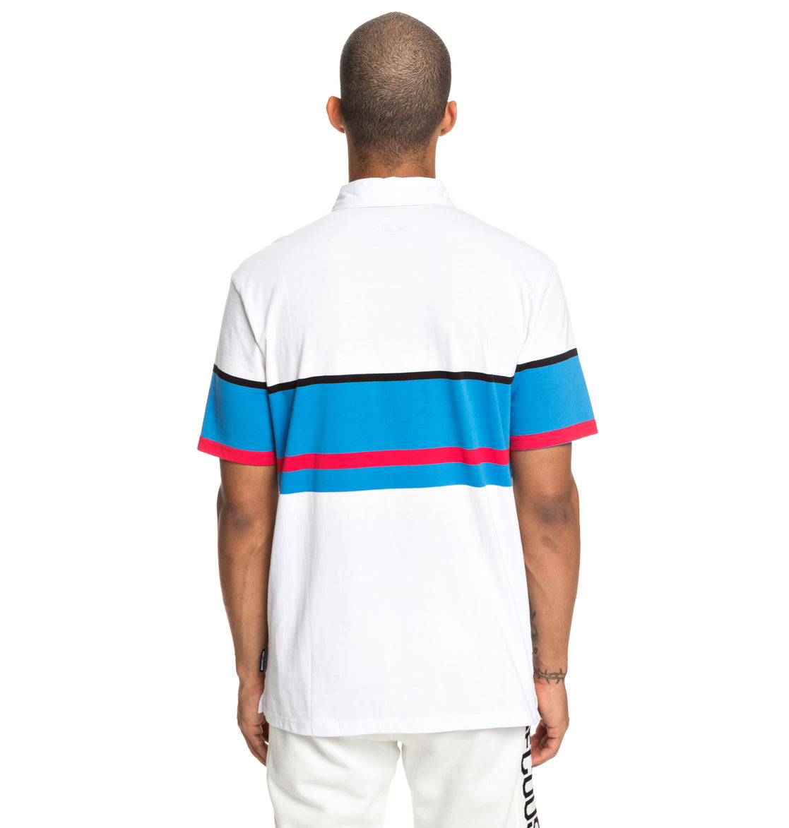 DC Pólo Granline Branco/Azul DC