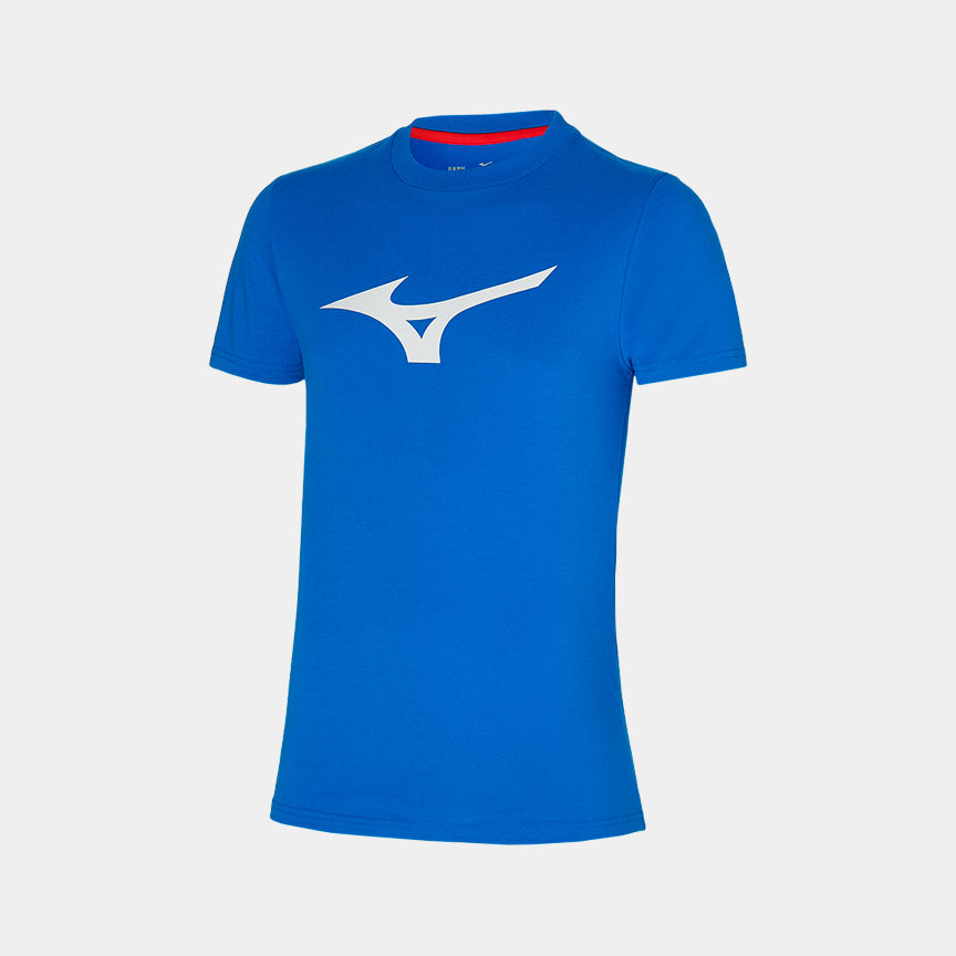 T-Shirt Mizuno Athletic Rb Logo Tee Azul K2GA250027