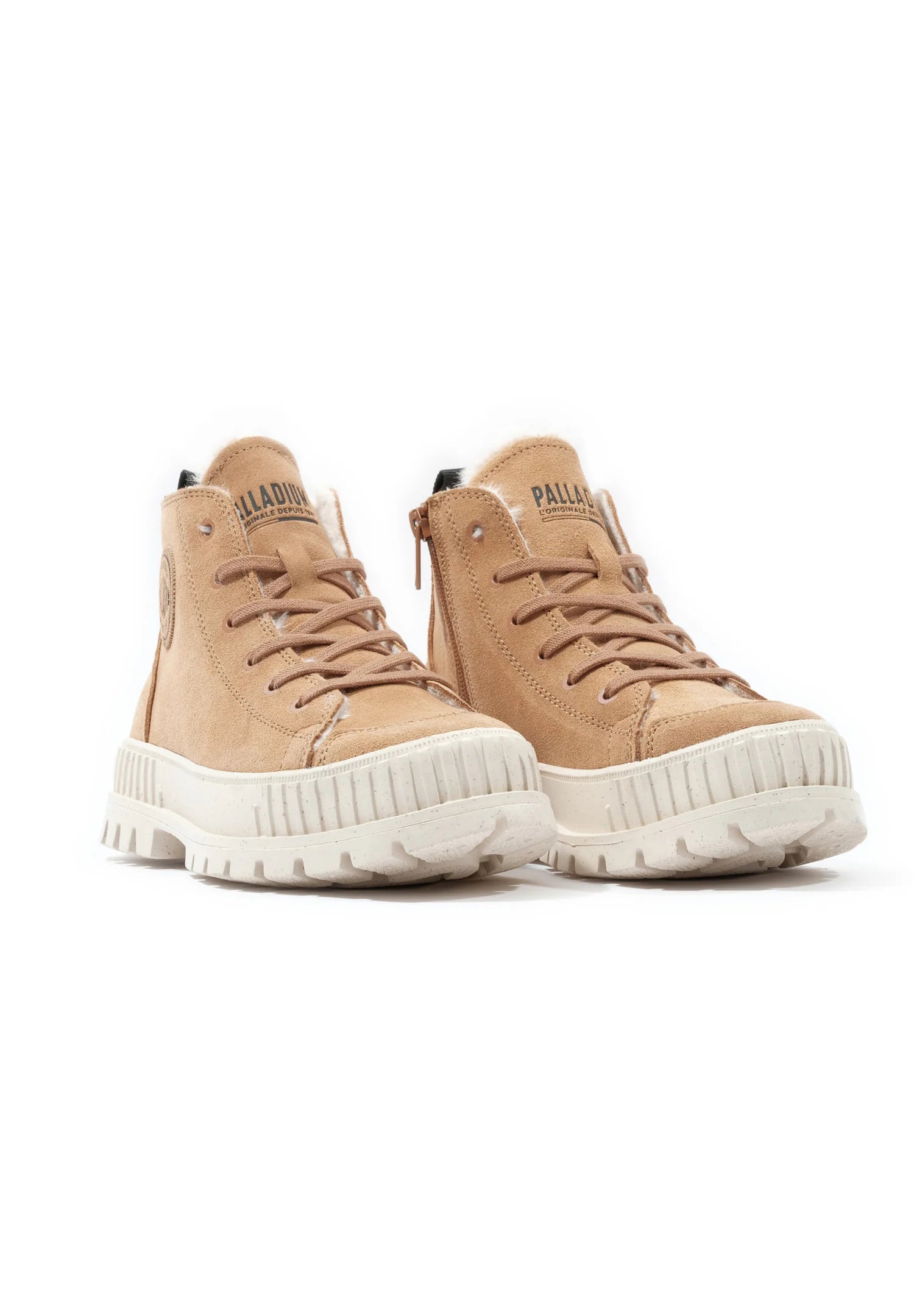 Palladium Bota Pallashock Zip Warm Castanha Palladium 