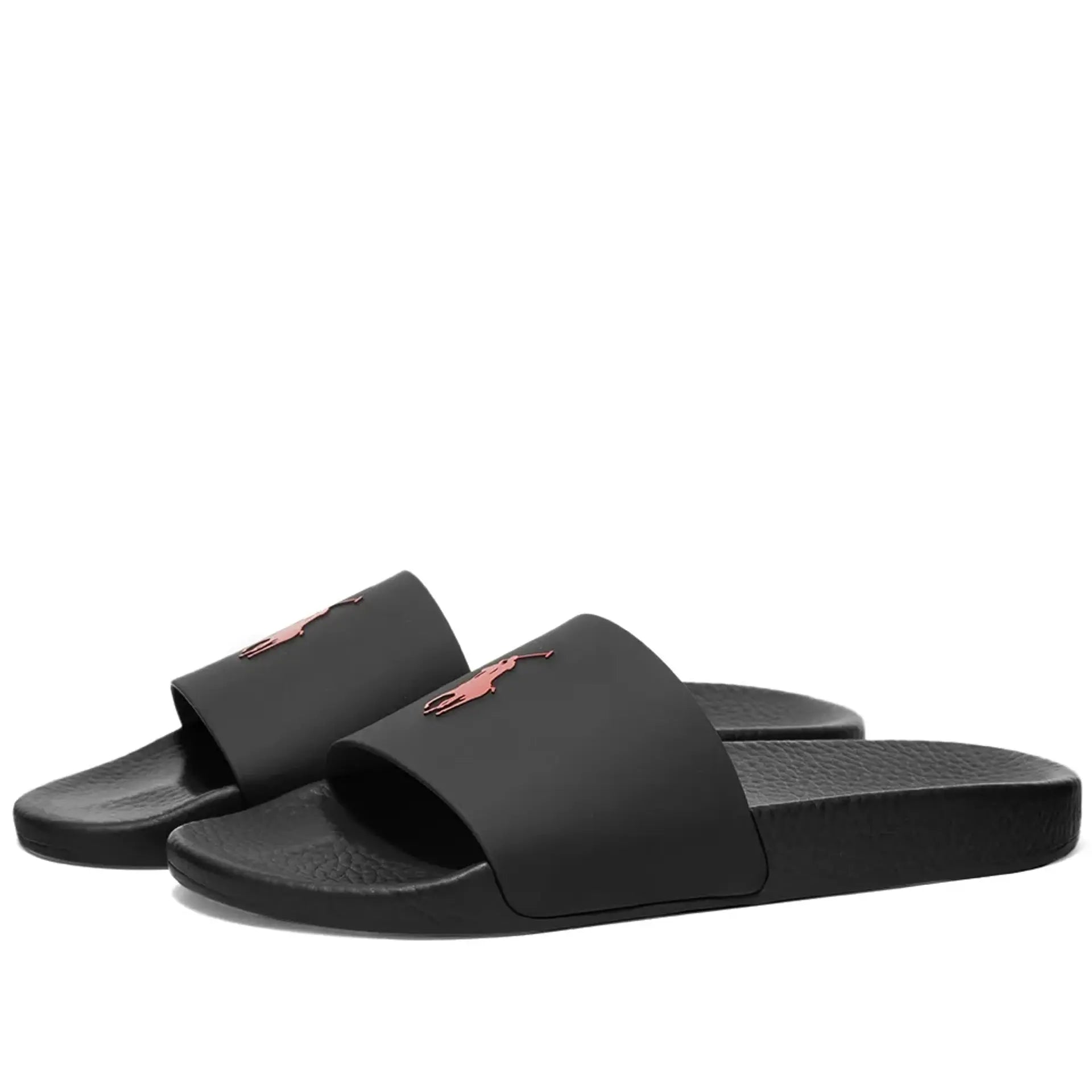 Ralph Lauren Chinelos Polo Pretos Polo Ralph Lauren 