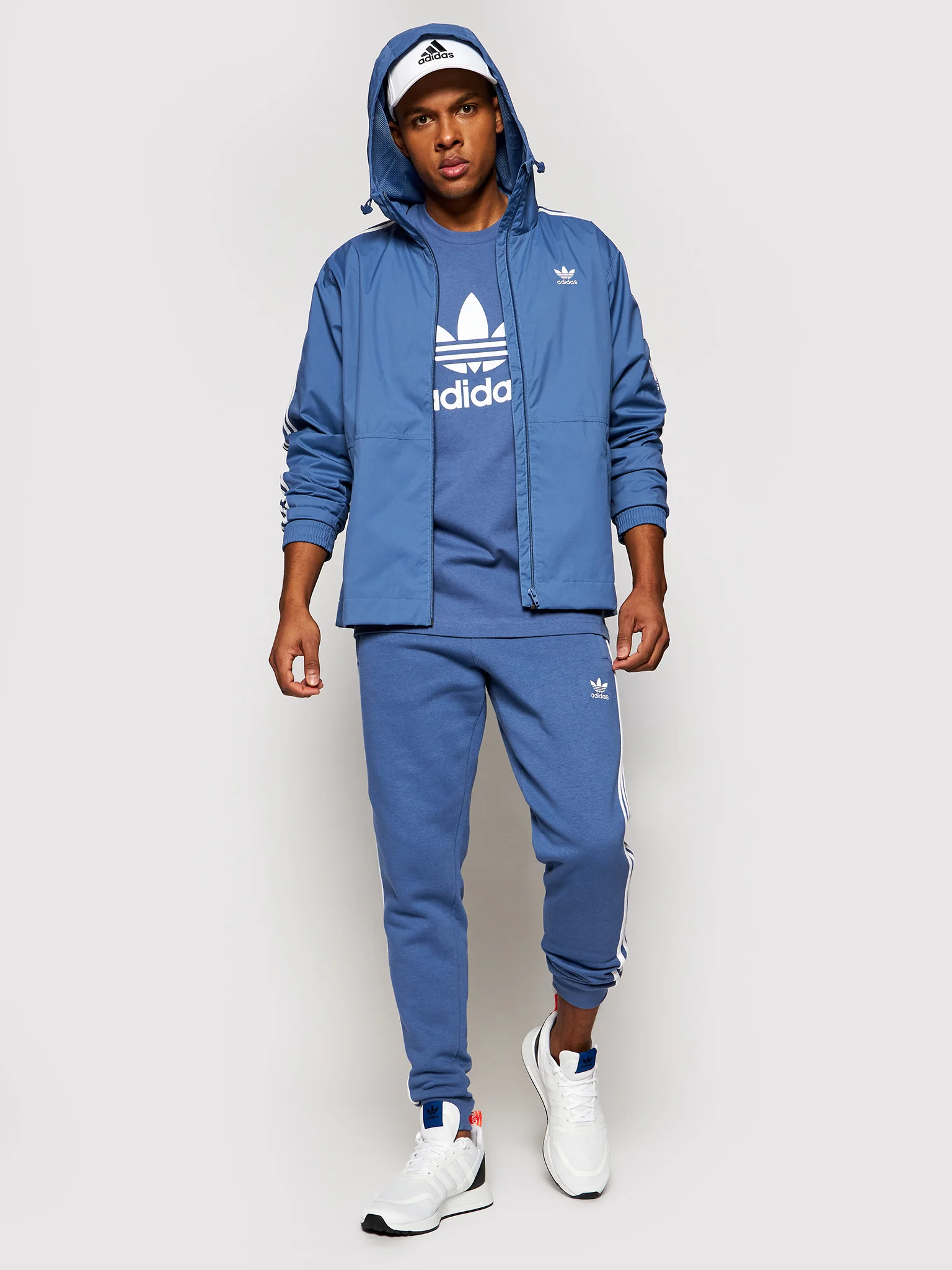 Adidas Trefoil T-Shirt Azul Adidas 