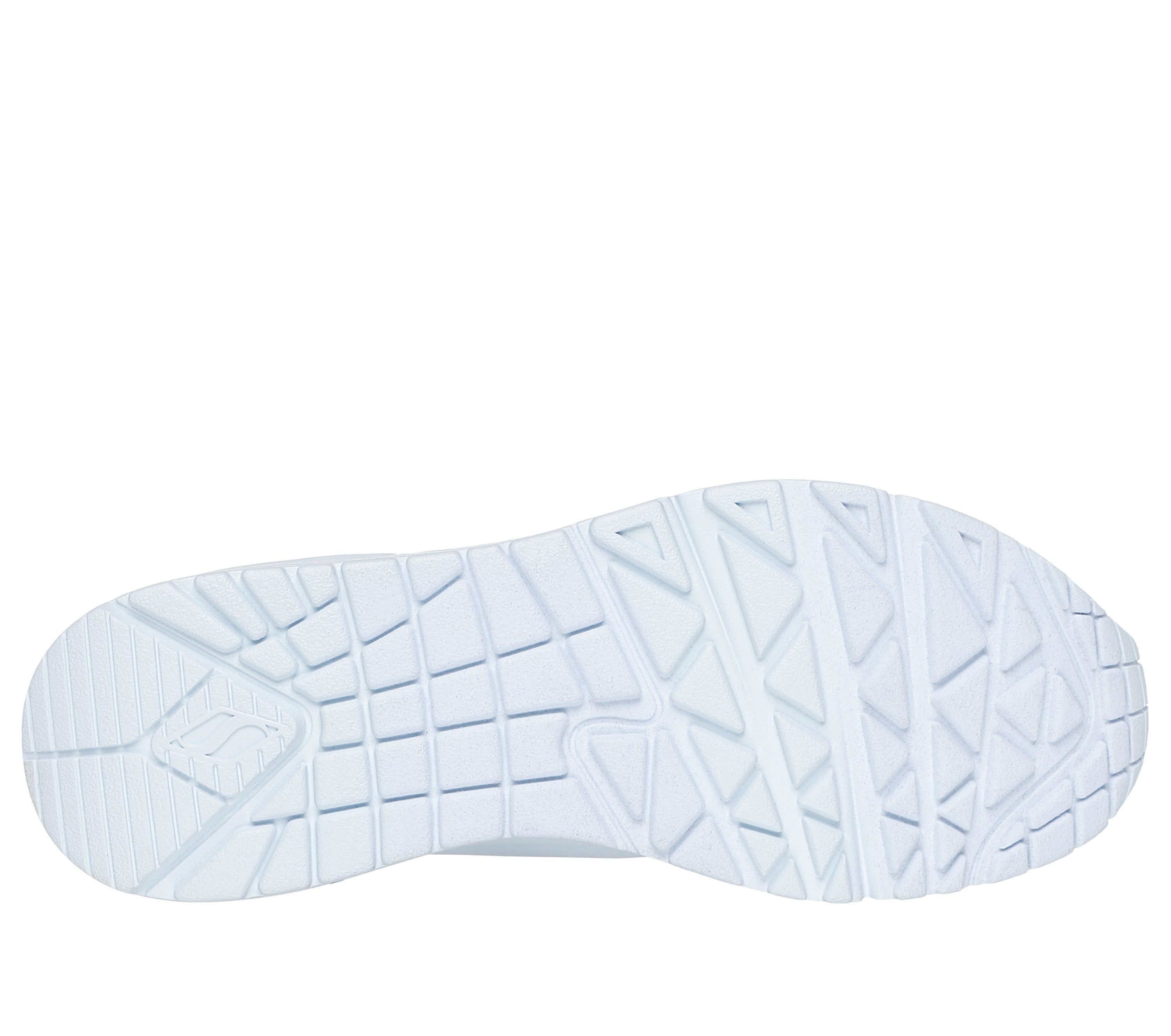 Skechers Uno - Stand on Air Branco Azulado Skechers 