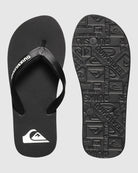 Quicksilver Chinelos Molokai Pretos Quiksilver 