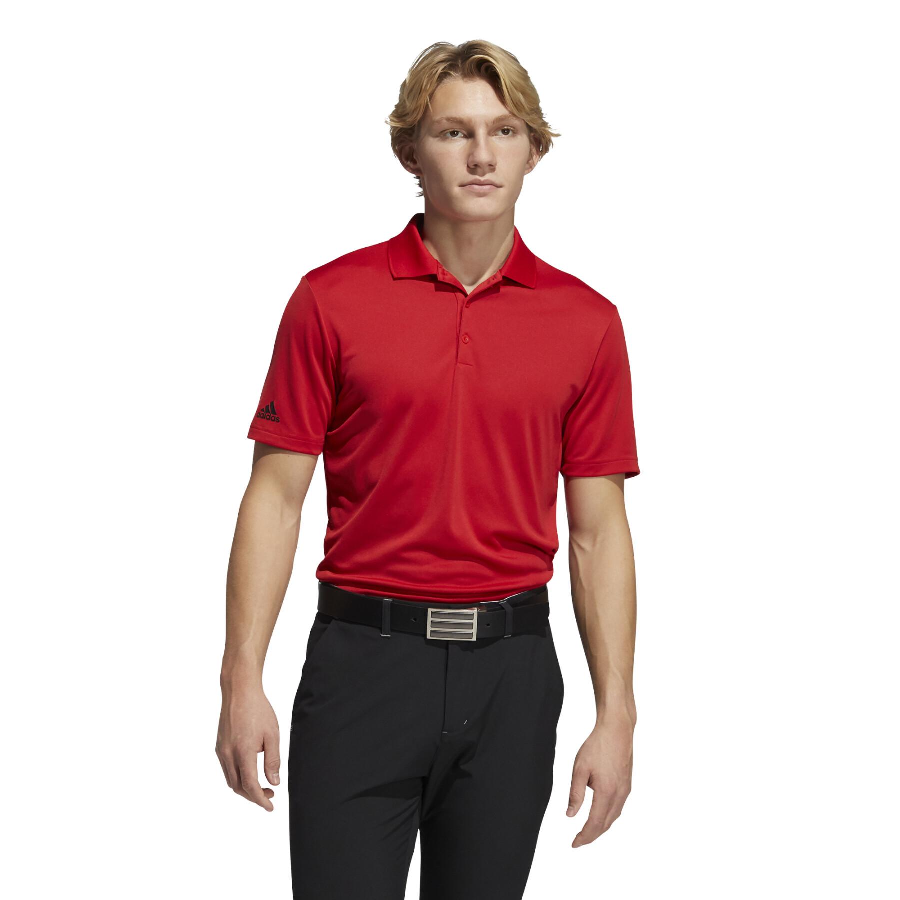 Adidas Perf Polo Vermelho Adidas 