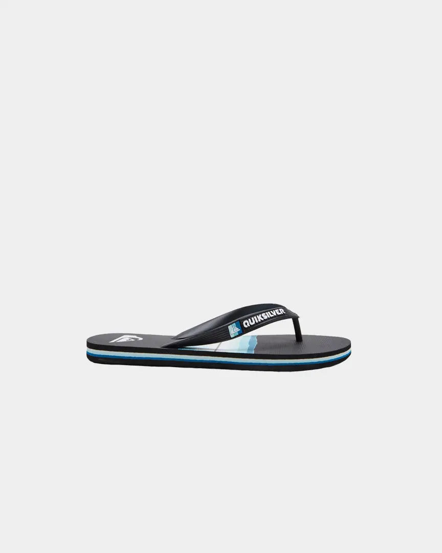 Quiksilver Chinelos Molokai Youth Preto Quiksilver 