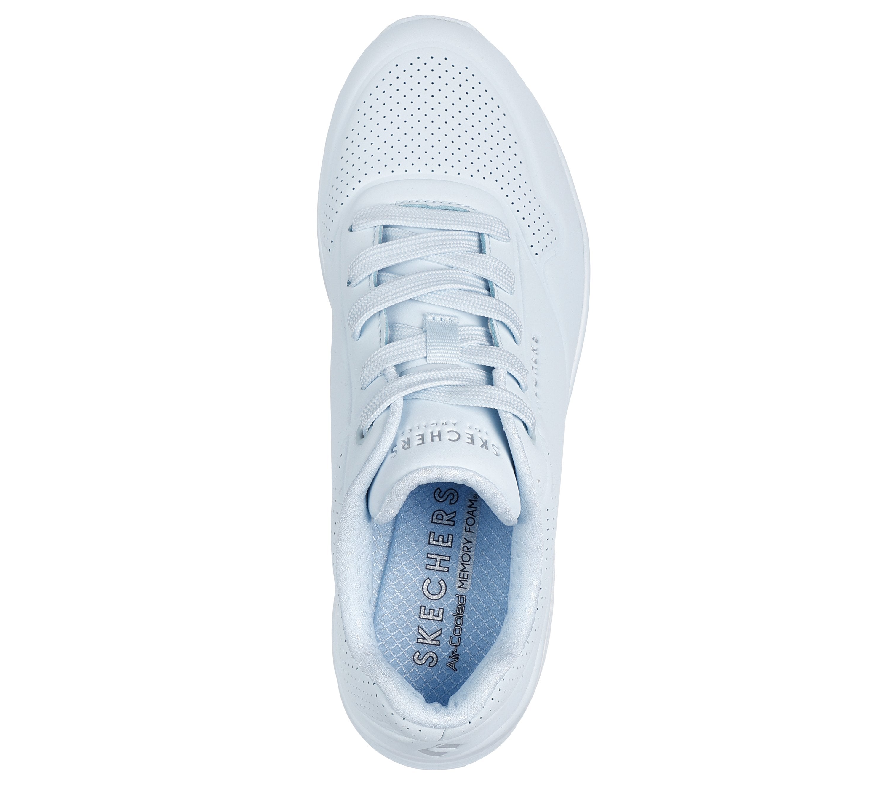 Skechers Uno - Stand on Air Branco Azulado Skechers 