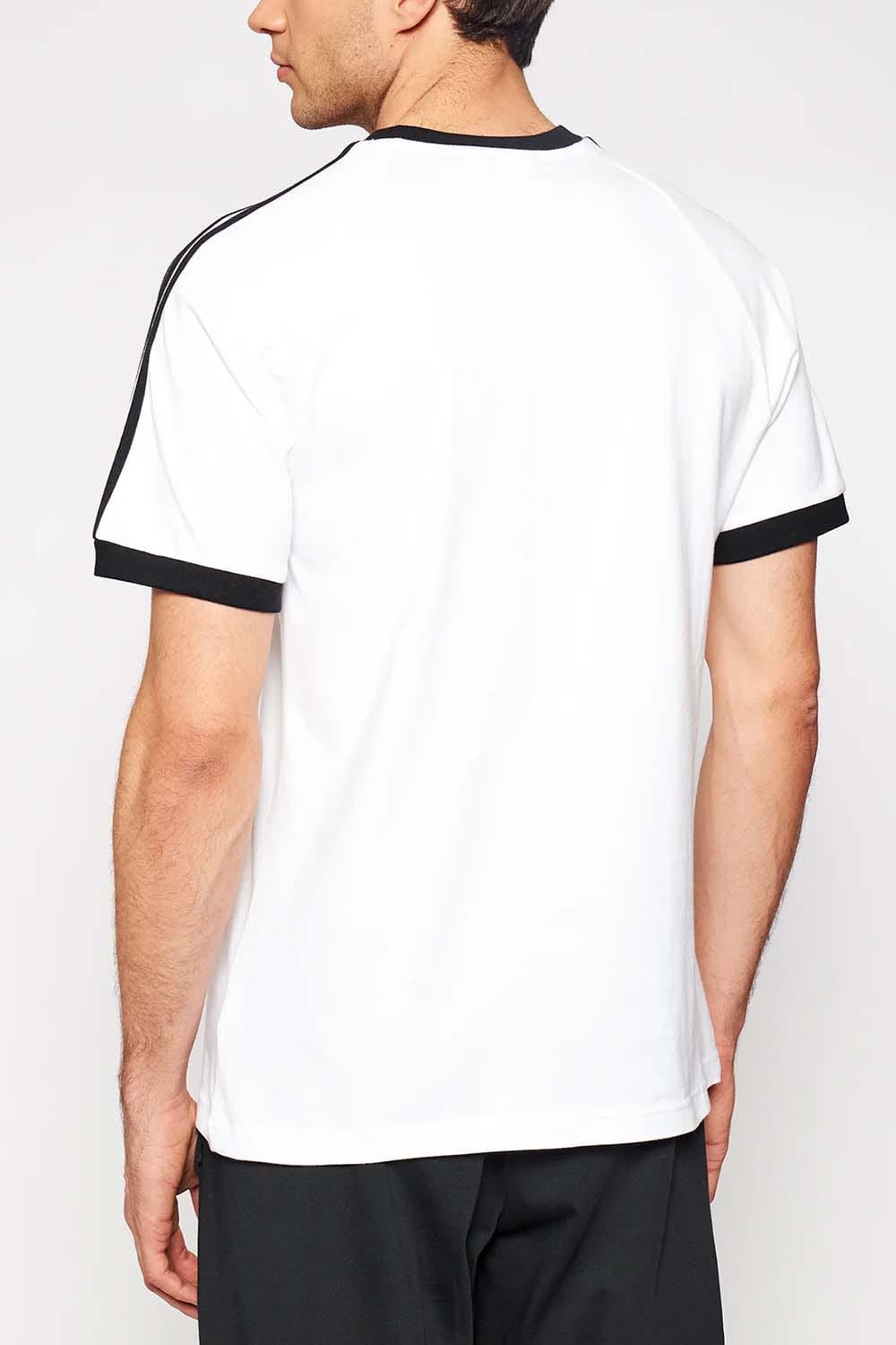 Adidas 3-Stripes Tee Branco/Preto Adidas 