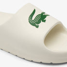 Lacoste Chinelos Serve Slide 2.0 Branco/Verde Lacoste 