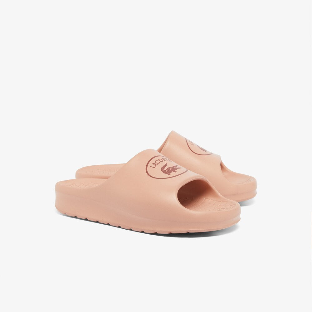 Lacoste Chinelos Serve Slide Rosa Lacoste 