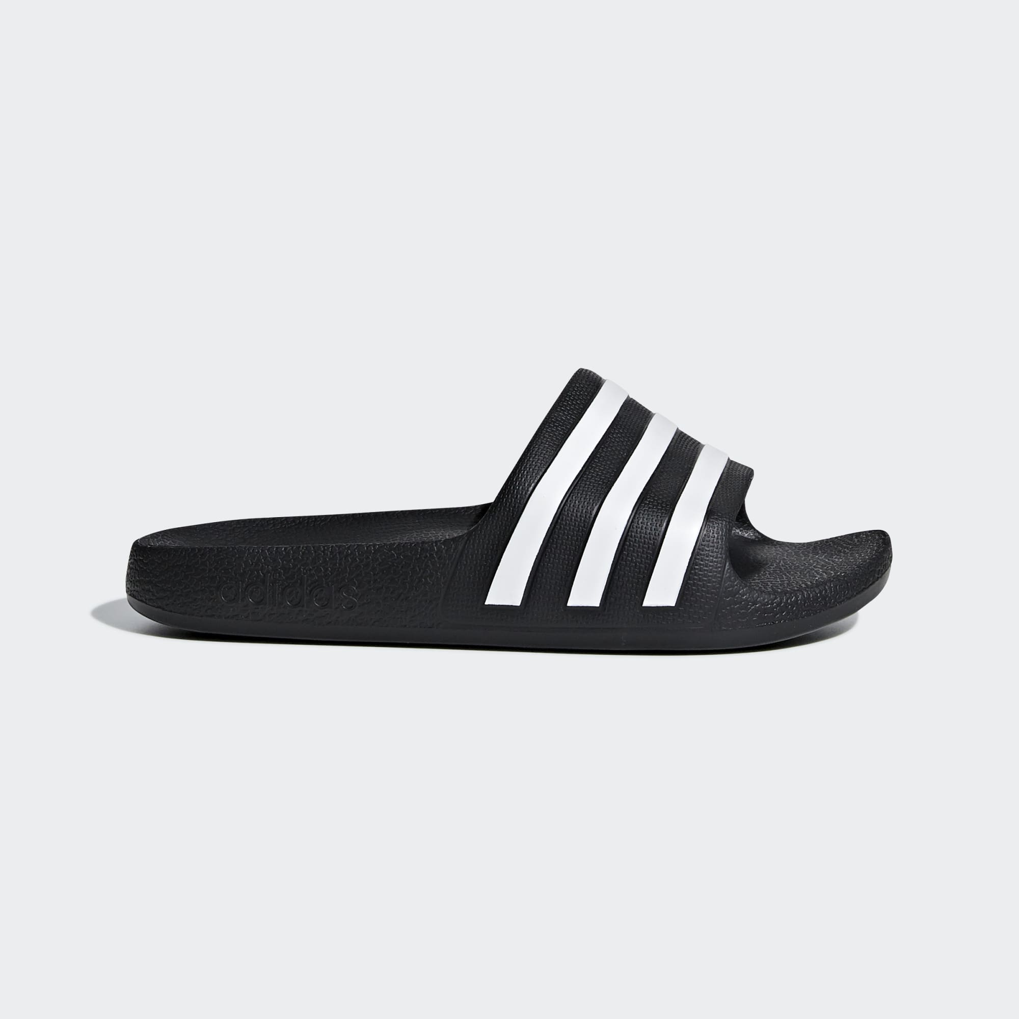 Adidas Adilette Aqua Preto/Branco Adidas 