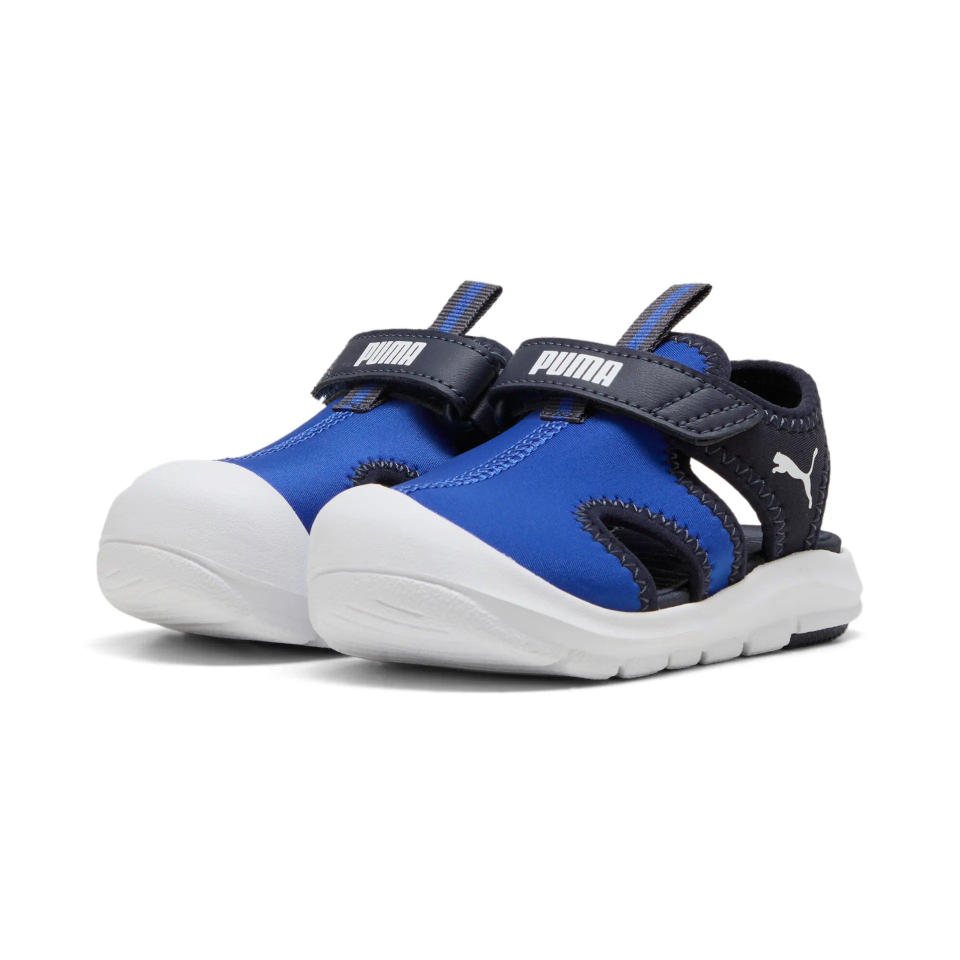Puma Fun Racer Sandal V Inf Azul/Preto/Branco Puma 