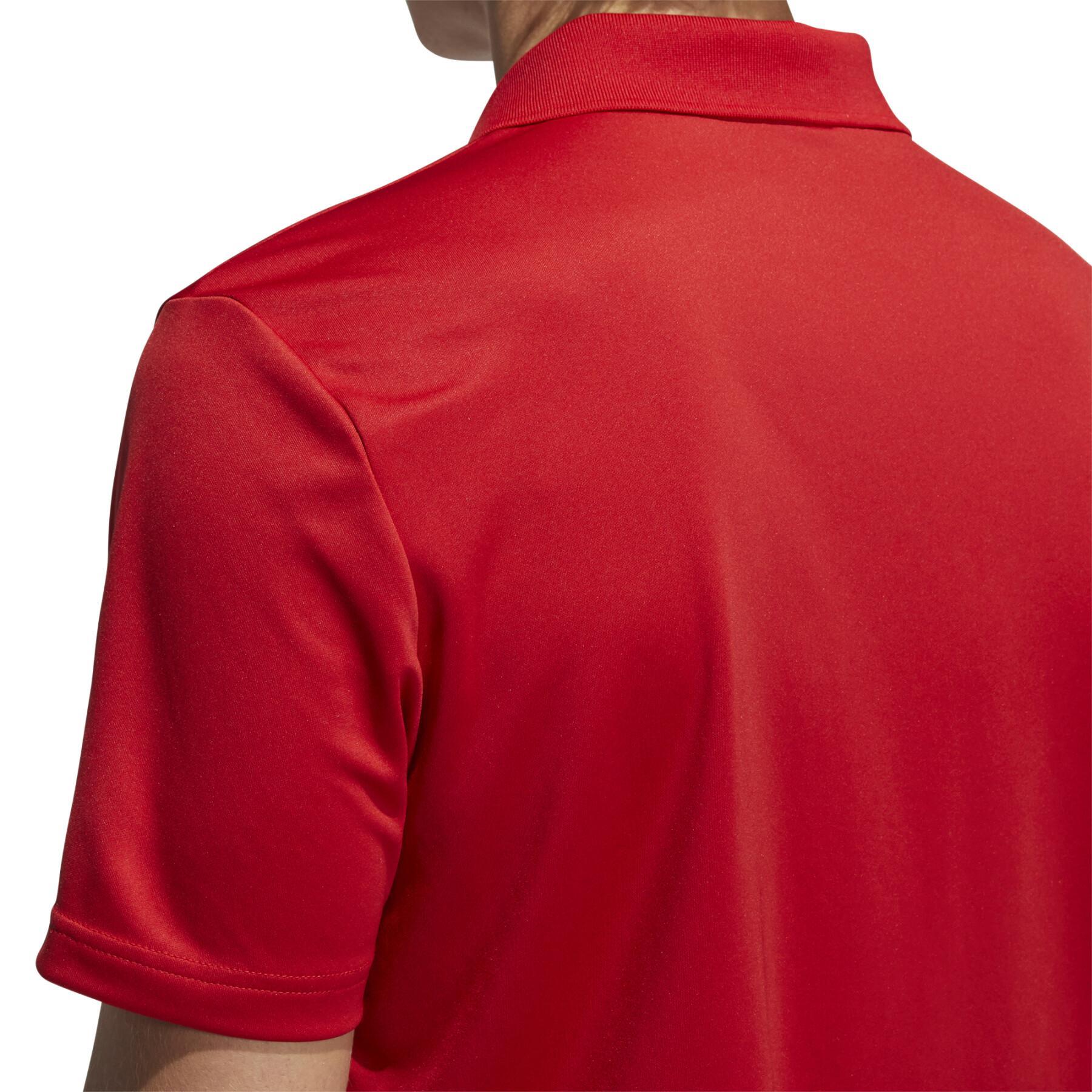Adidas Perf Polo Vermelho Adidas 