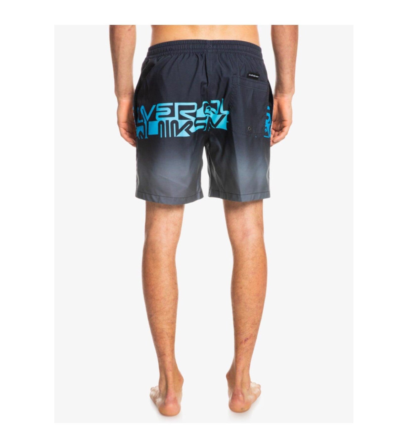 Quiksilver Calções Wordblock 17 M Jamv Azul Quiksilver 