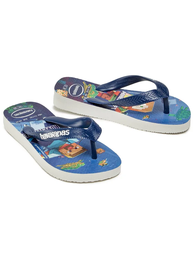 Havaianas Kids Minecraft Fc Marinho Havaianas 