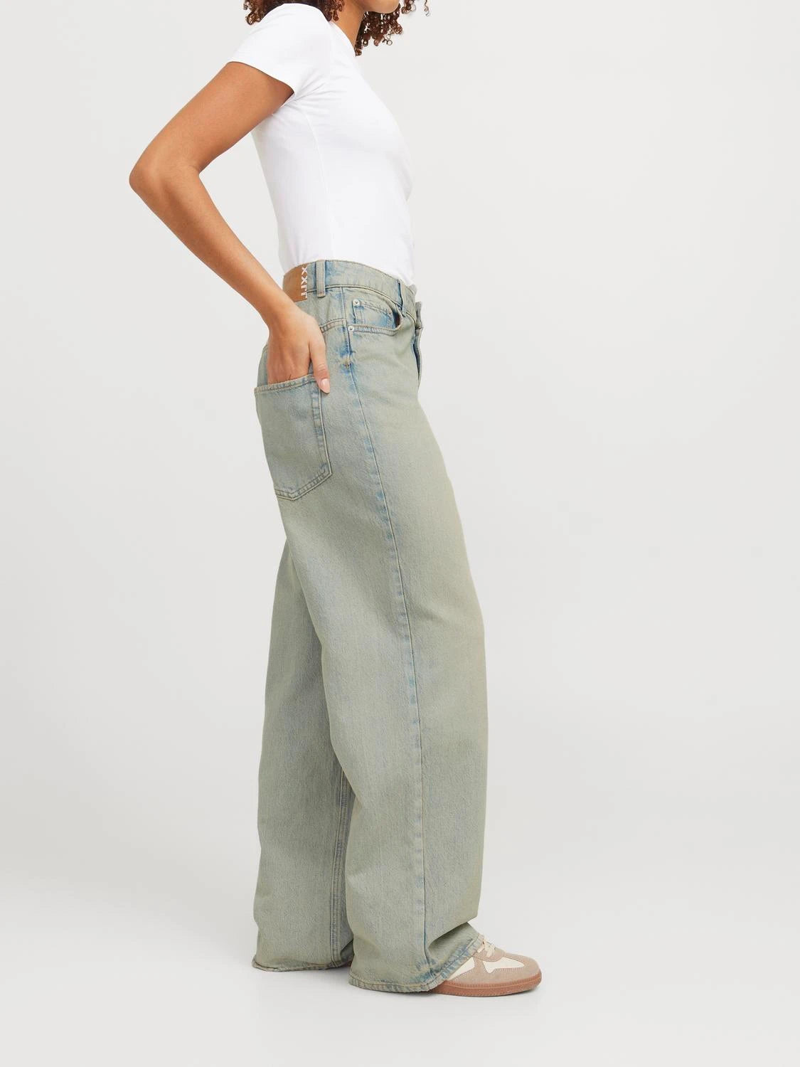 JJXX Calças de Ganga Baggy JXREIN Azul JJXX - Jack & Jones 