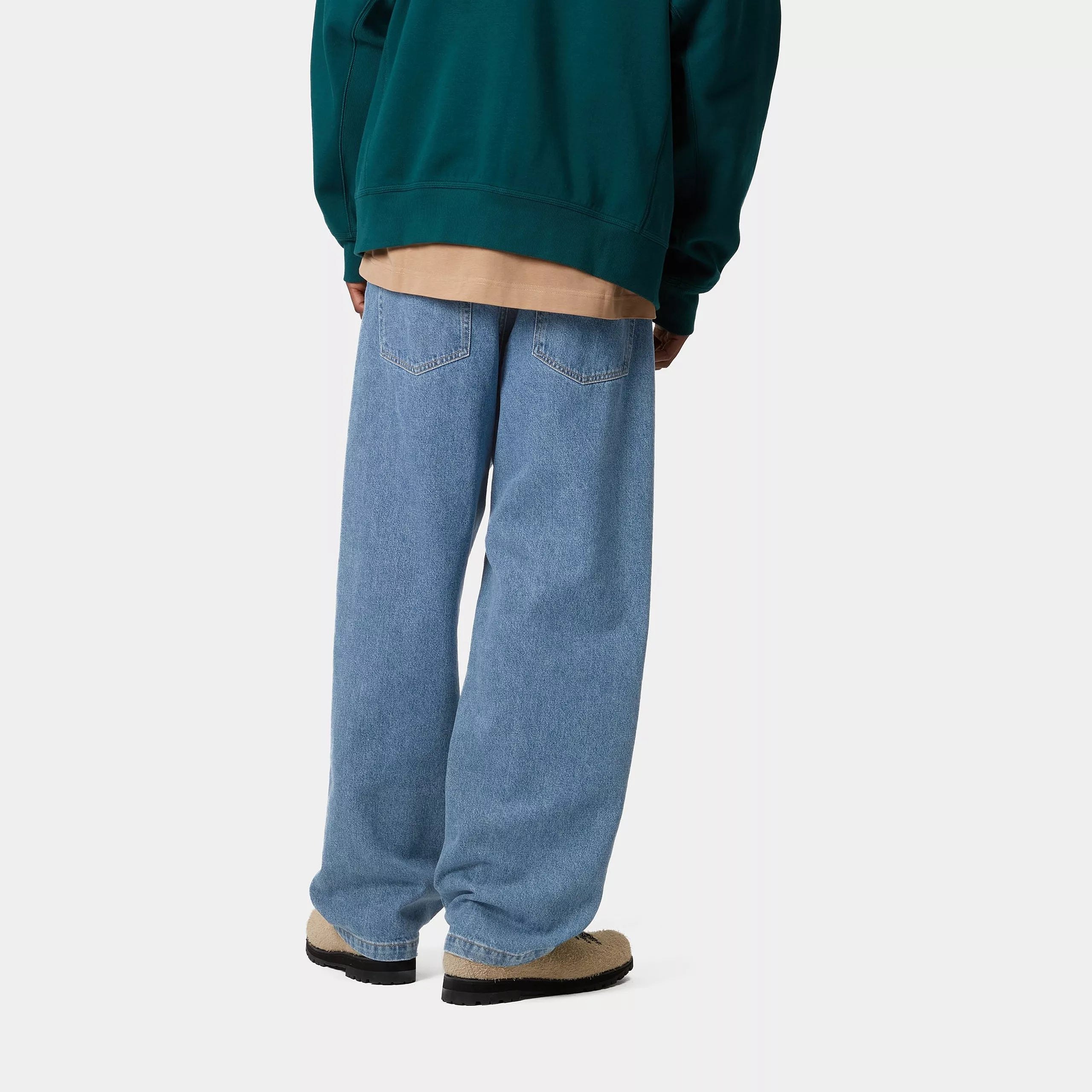 Carhartt WIP Calças de Ganga Landon Azul Carhartt 