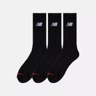 New Balance Meias Crew 3P Preto New Balance 
