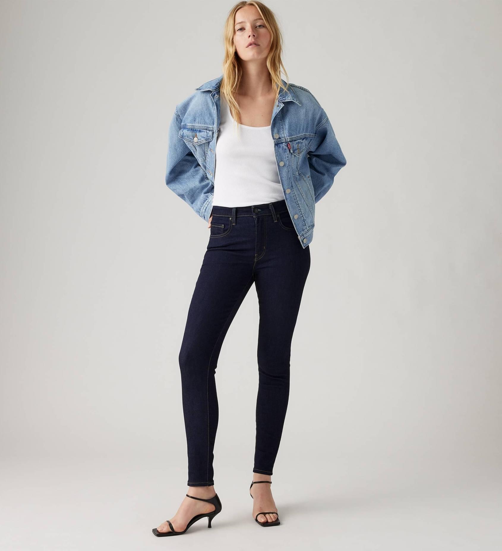 Levi´s Calças de Ganga 721 High-Rise Skinny Marinho Levi´s 