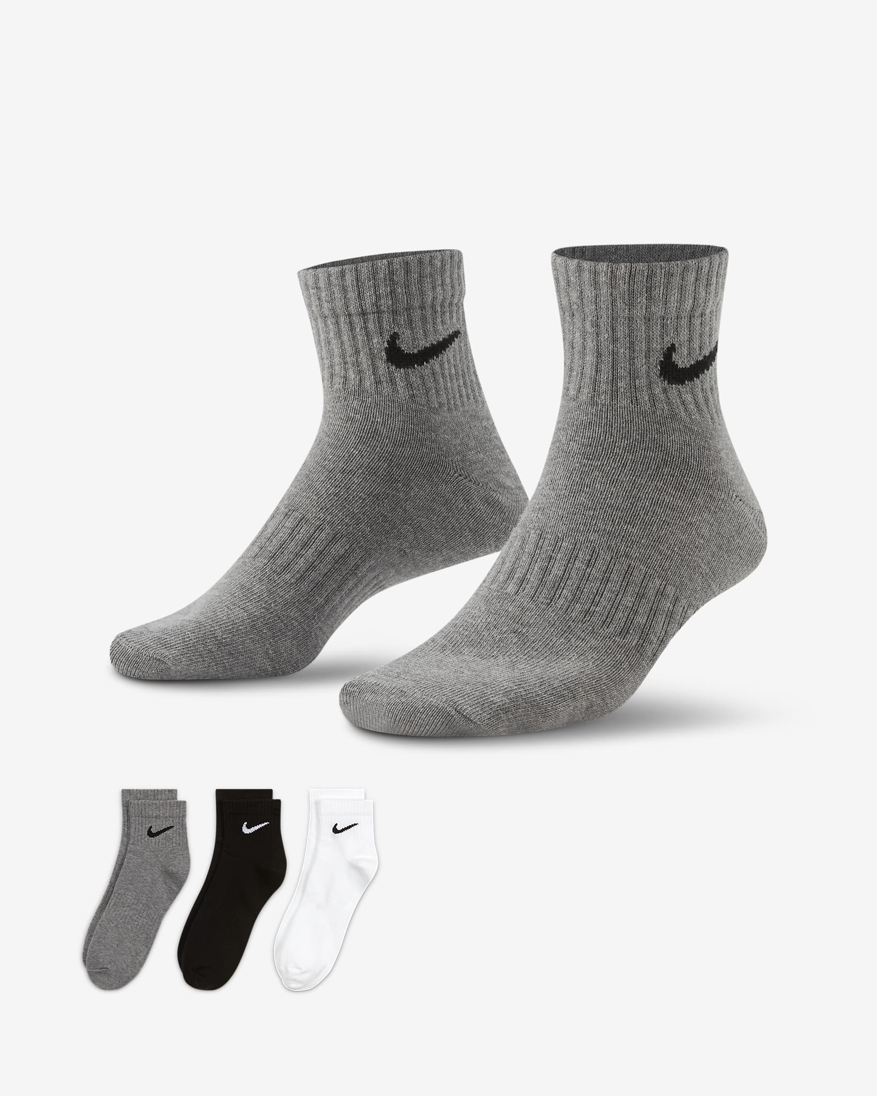 Pack 3 Meias Nike Meias Everyday Multicolor Nike