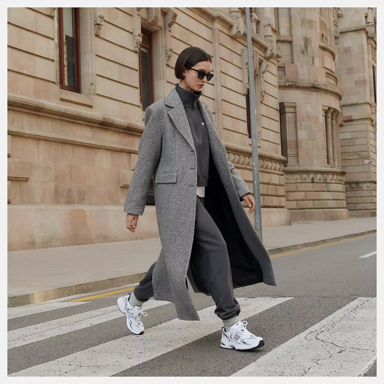 New Balance 530 Branca/Marinho New Balance