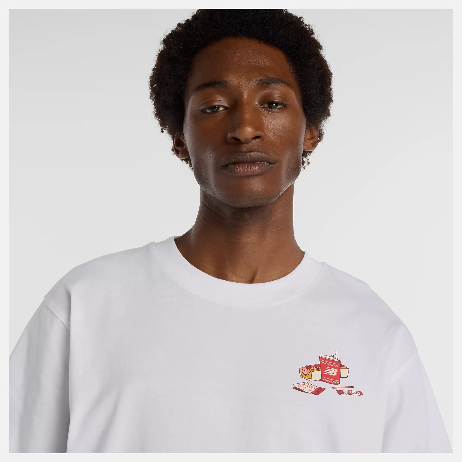 New Balance T-Shirt Spectator Branca New Balance 