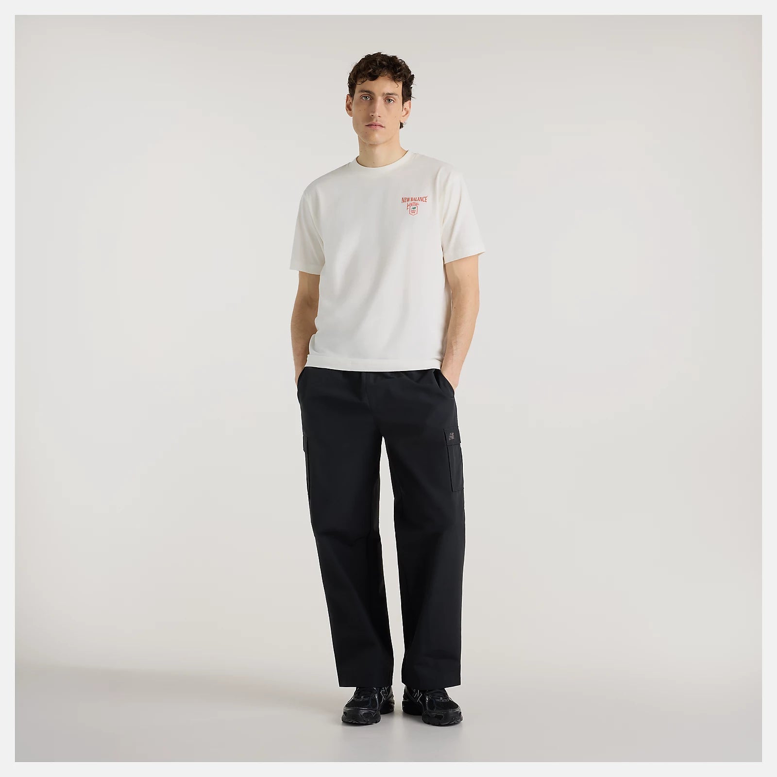 T-shirt Homem New Balance Grab a Bit London Branca New Balance 
