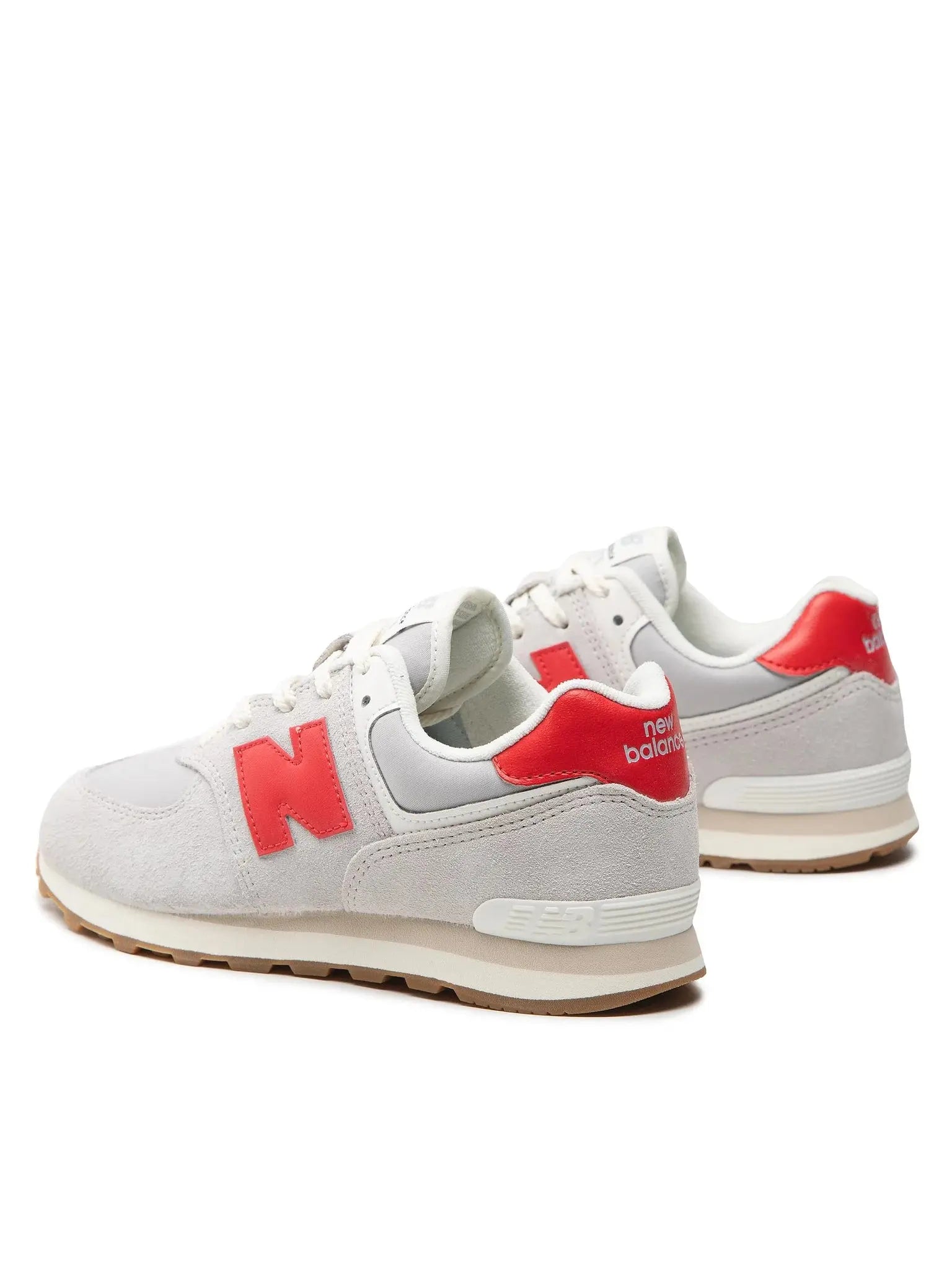 New Balance 574 Bege/Vermelha New Balance