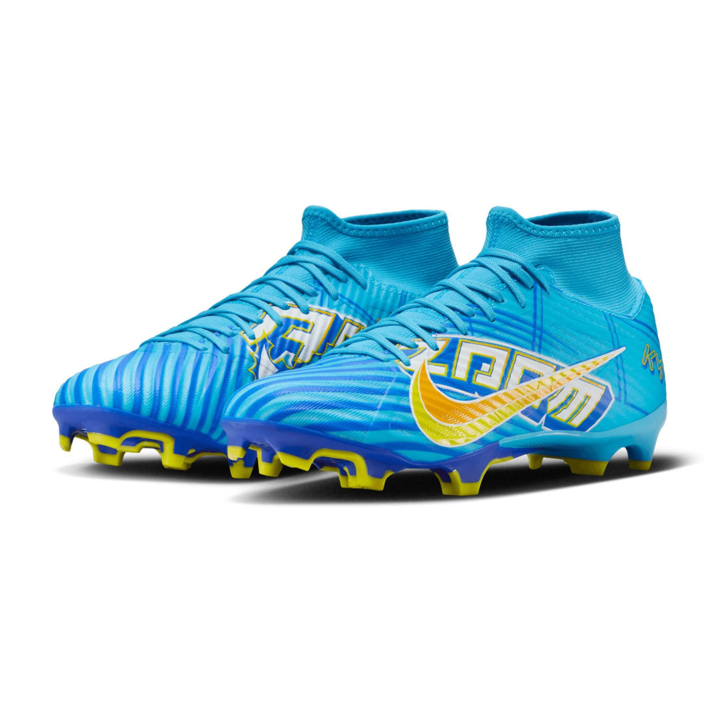 Nike Chuteiras Zoom Superfly 9 KM FG/MG Azuis Nike
