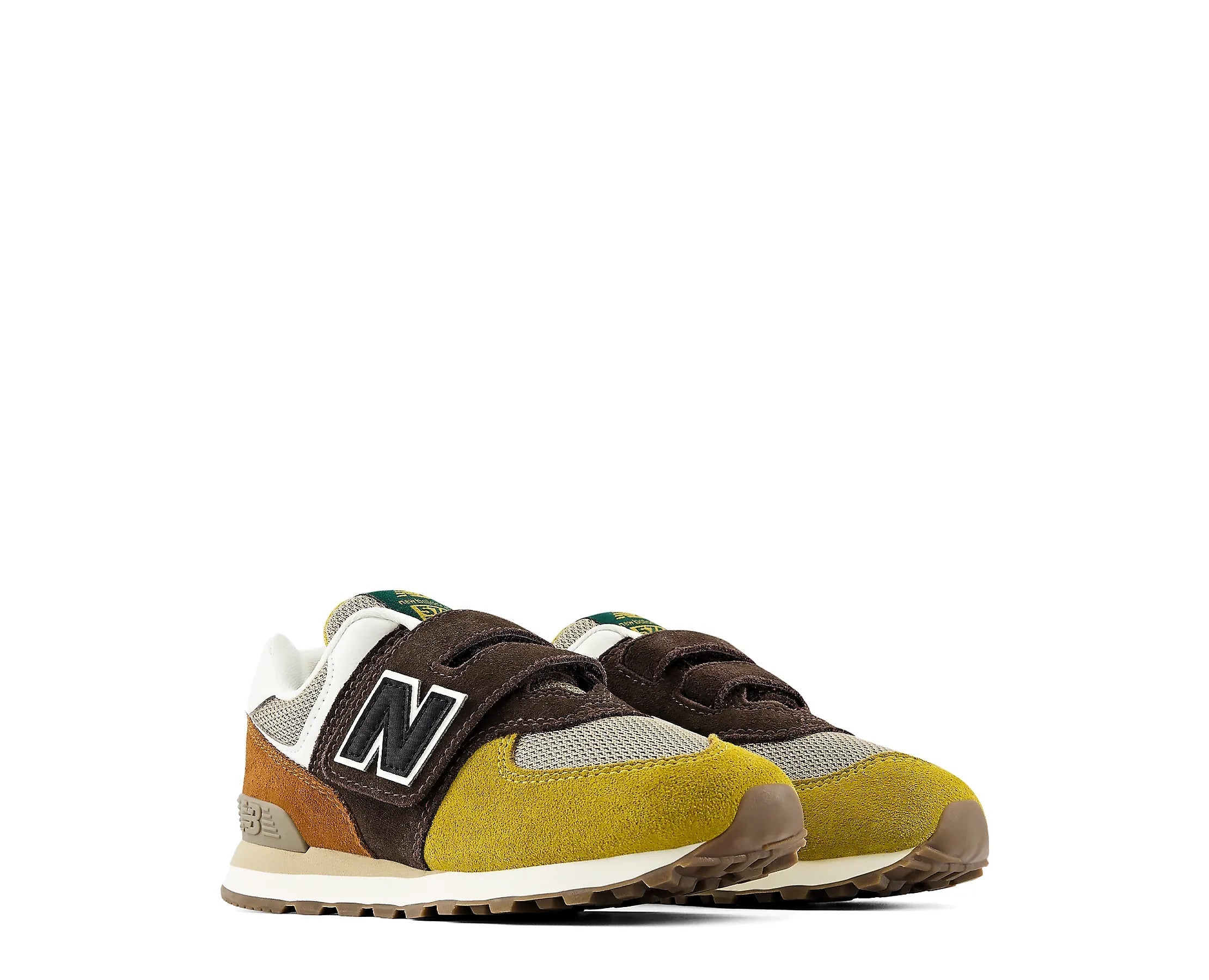 Sapatilhas Criança New Balance 574 Verde/Castanho New Balance 