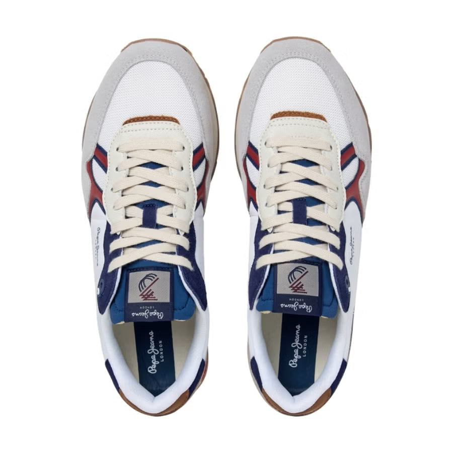 Sapatilhas Pepe Jeans Brit Active Branco Pepe Jeans 