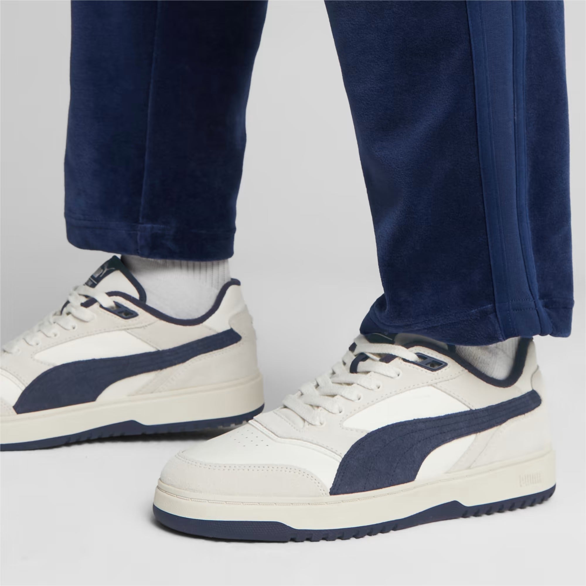 Puma Doublecourt Premium Branco/Marinho Puma