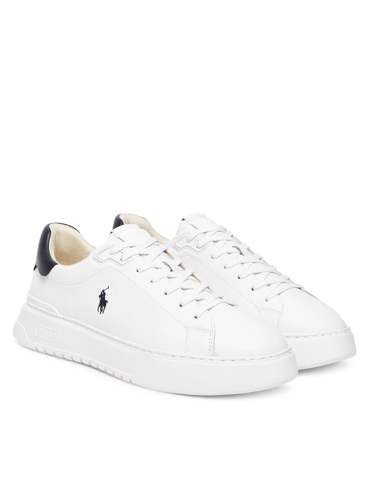 Polo Ralph Lauren Rlite Court Branco/Marinho Polo Ralph Lauren 