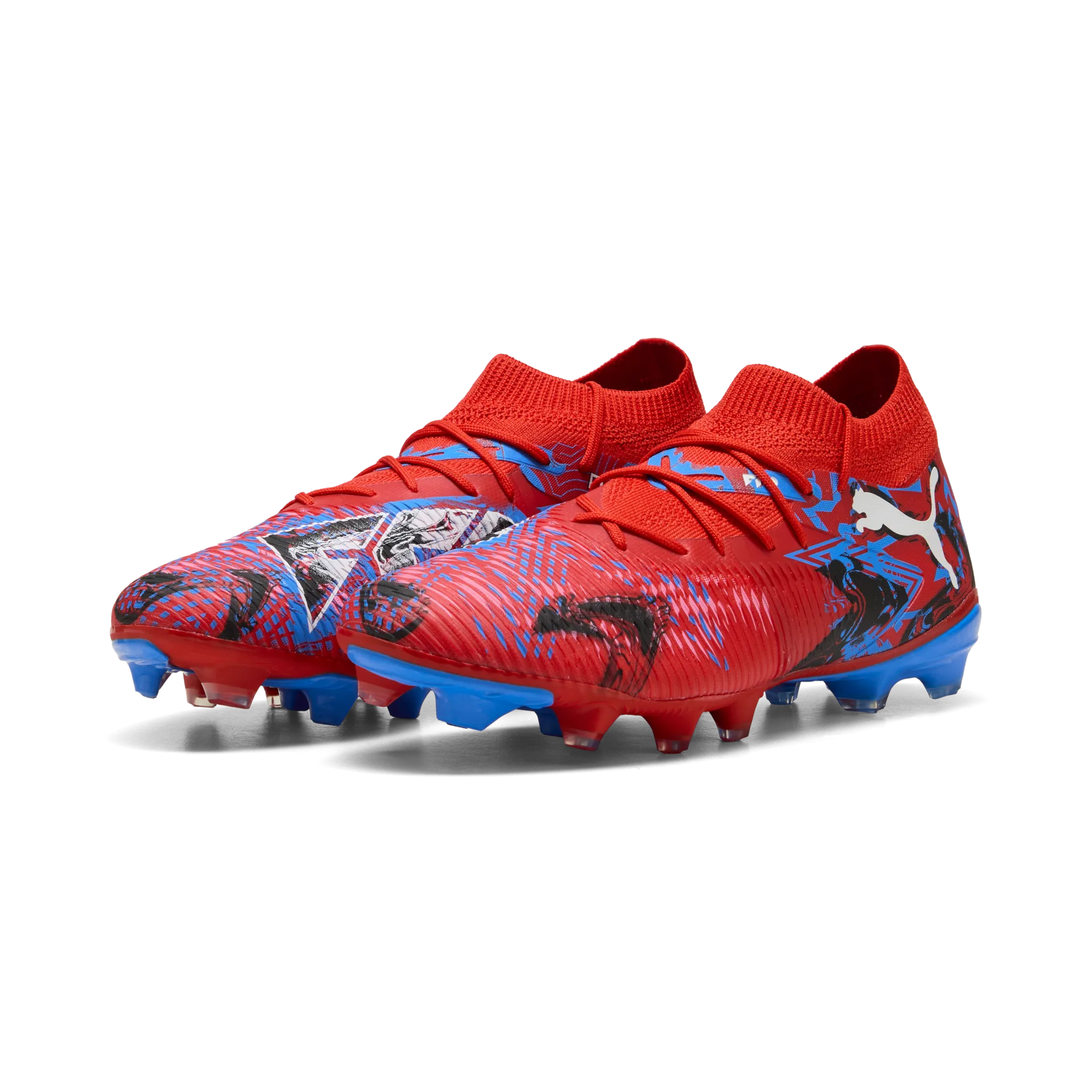 Chuteiras Puma Future 8 Match Play FG/AG Vermelhas Puma 