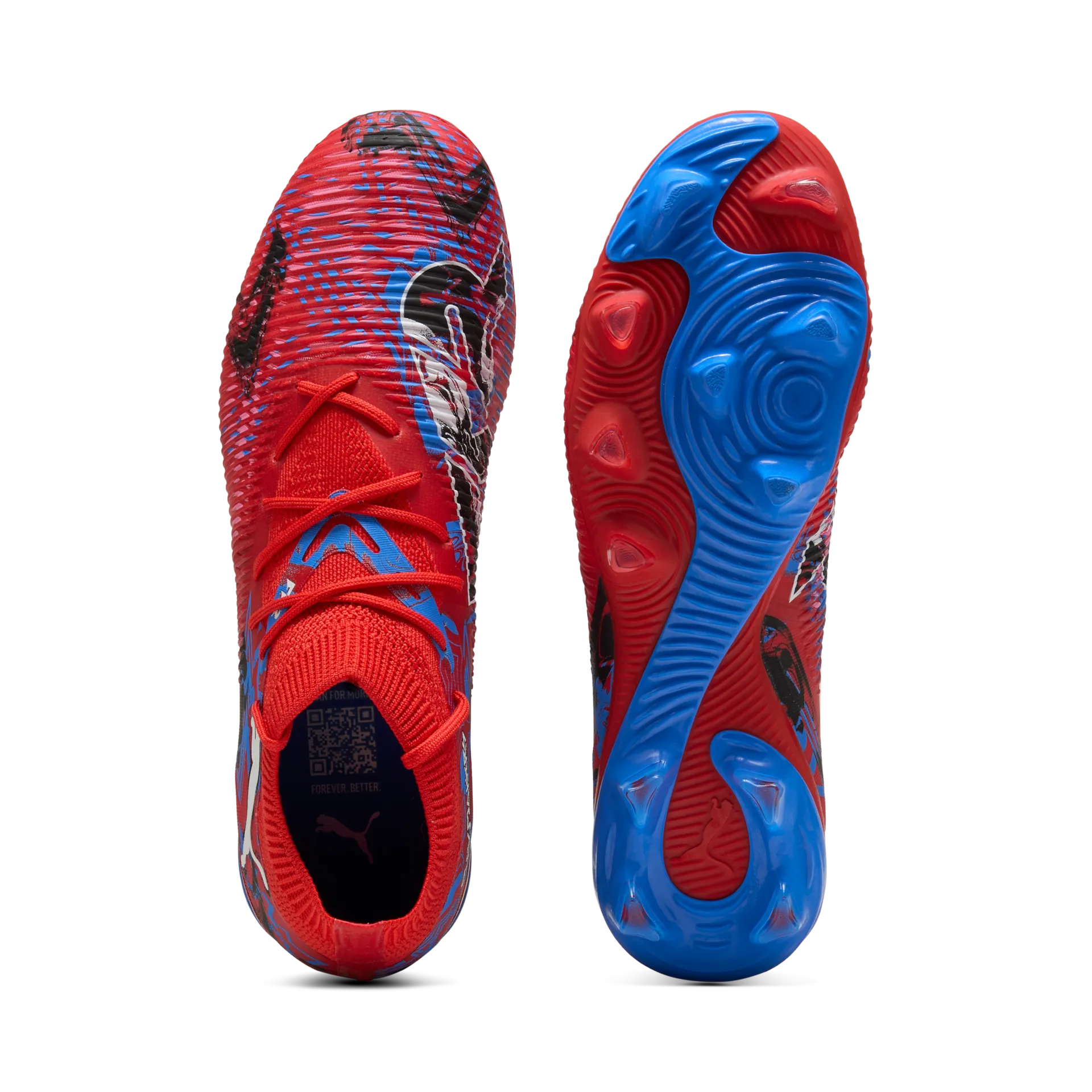 Chuteiras Puma Future 8 Match Play FG/AG Vermelhas Puma 