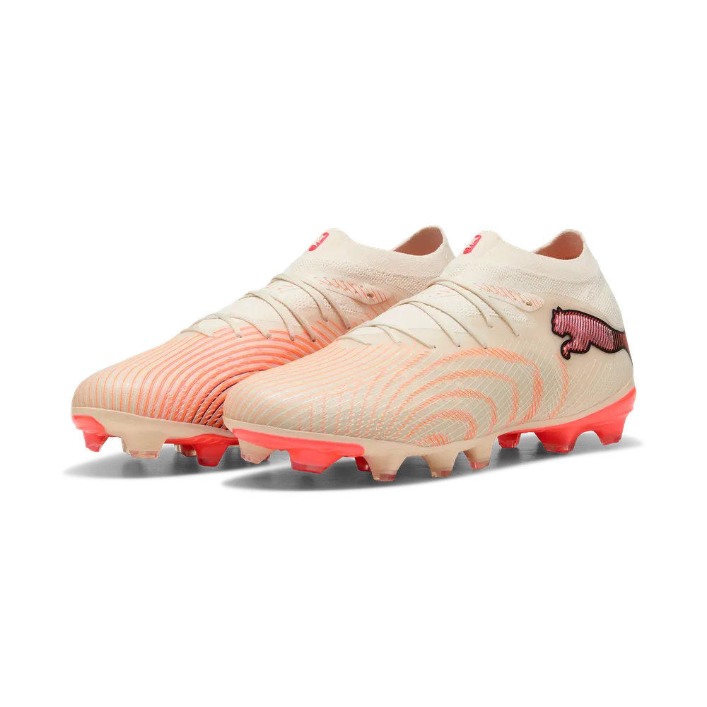 Chuteiras Puma Future 9 Pro FG/AG Bege/Laranja Puma 