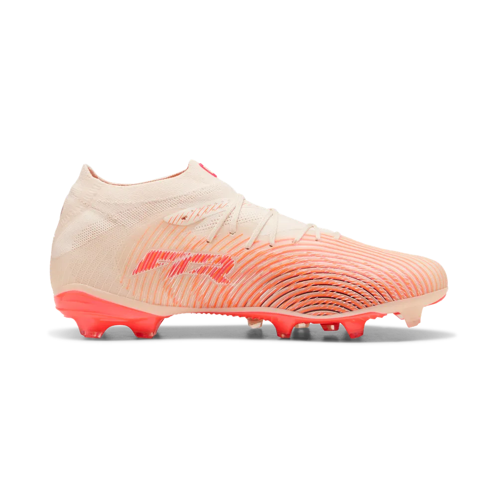 Chuteiras Puma Future 9 Pro FG/AG Bege/Laranja Puma 