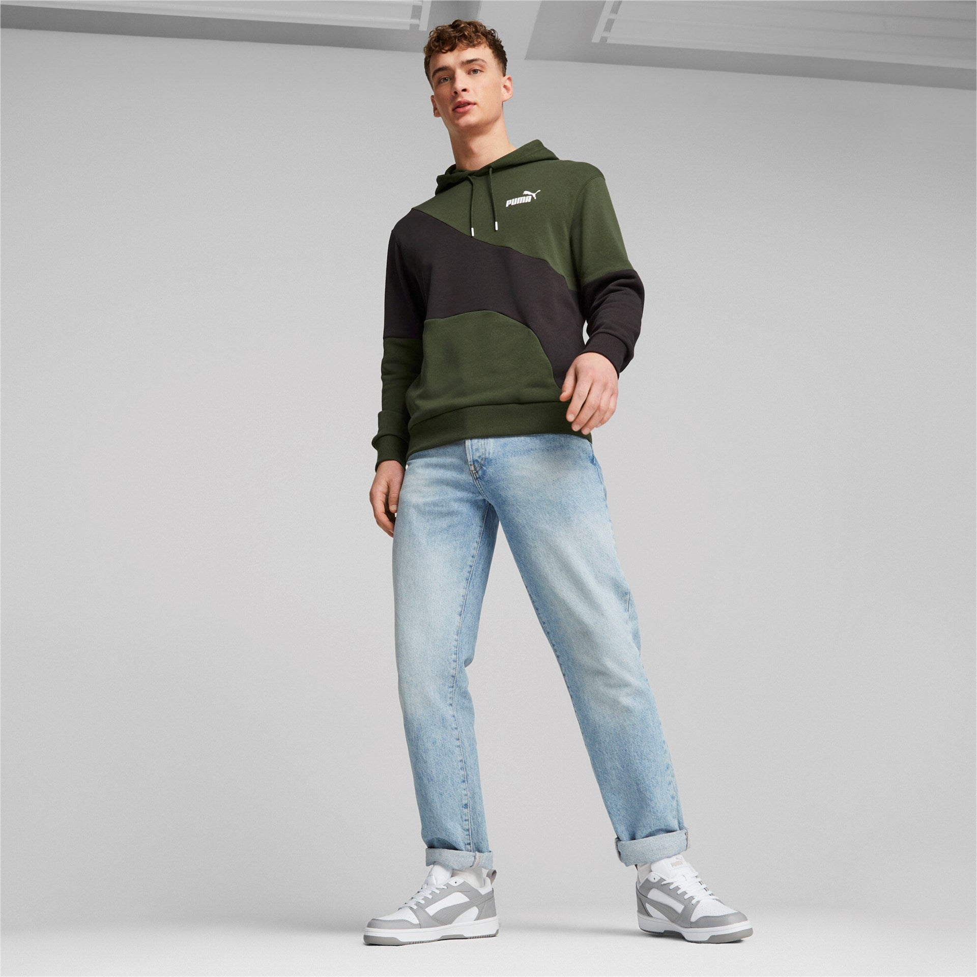 Puma Rebound v6 Low Cinza Puma