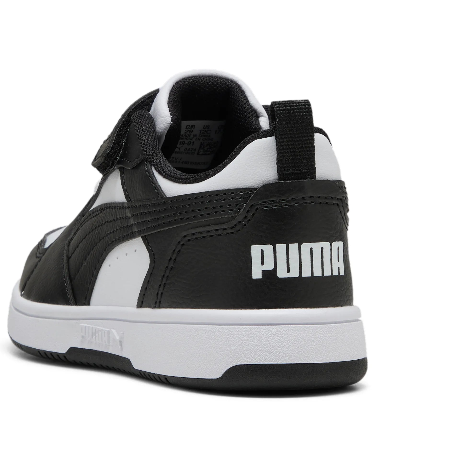 Puma Rebound V6 Low AC+PS Preto/Branco Puma 