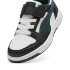 Puma Rebound V6 AC+PS Branca/Preto/Verde Puma