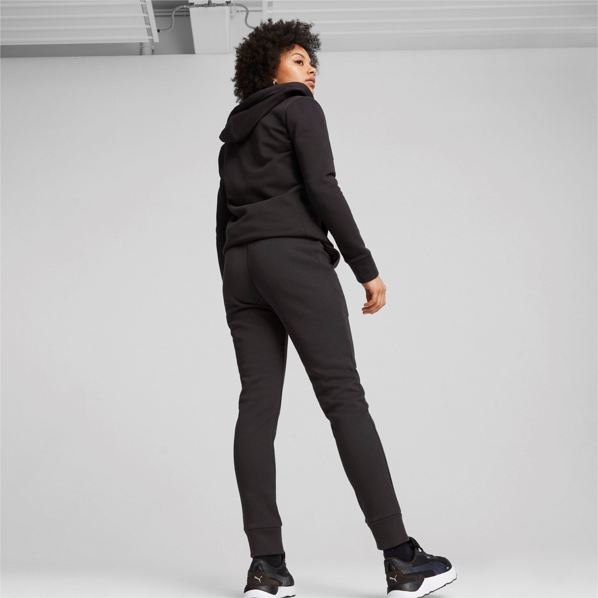 Chandal fashion puma negro mujer