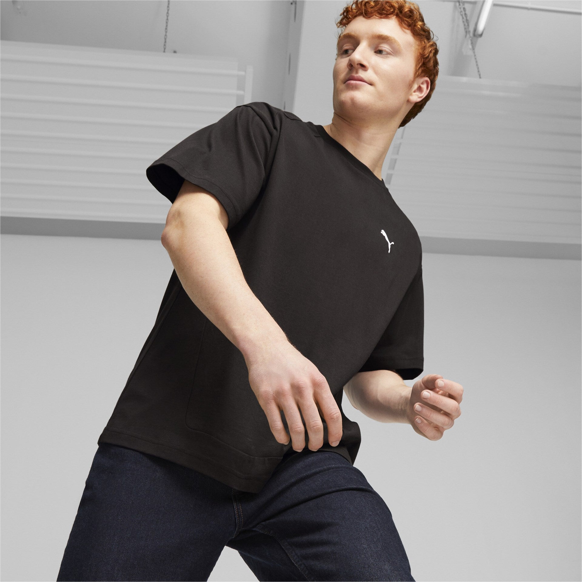 Puma T-shirt Rad/Cal Preta Puma