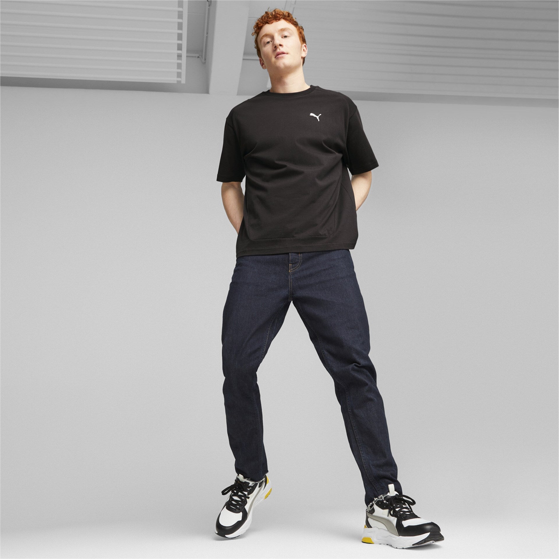 Puma T-shirt Rad/Cal Preta Puma