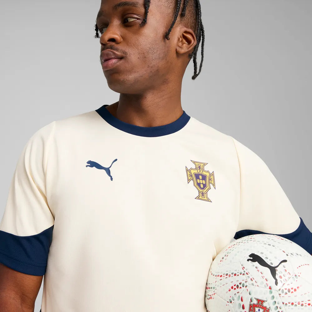 Camisola Puma Portugal FPF Training 26 Branco Cru Puma 