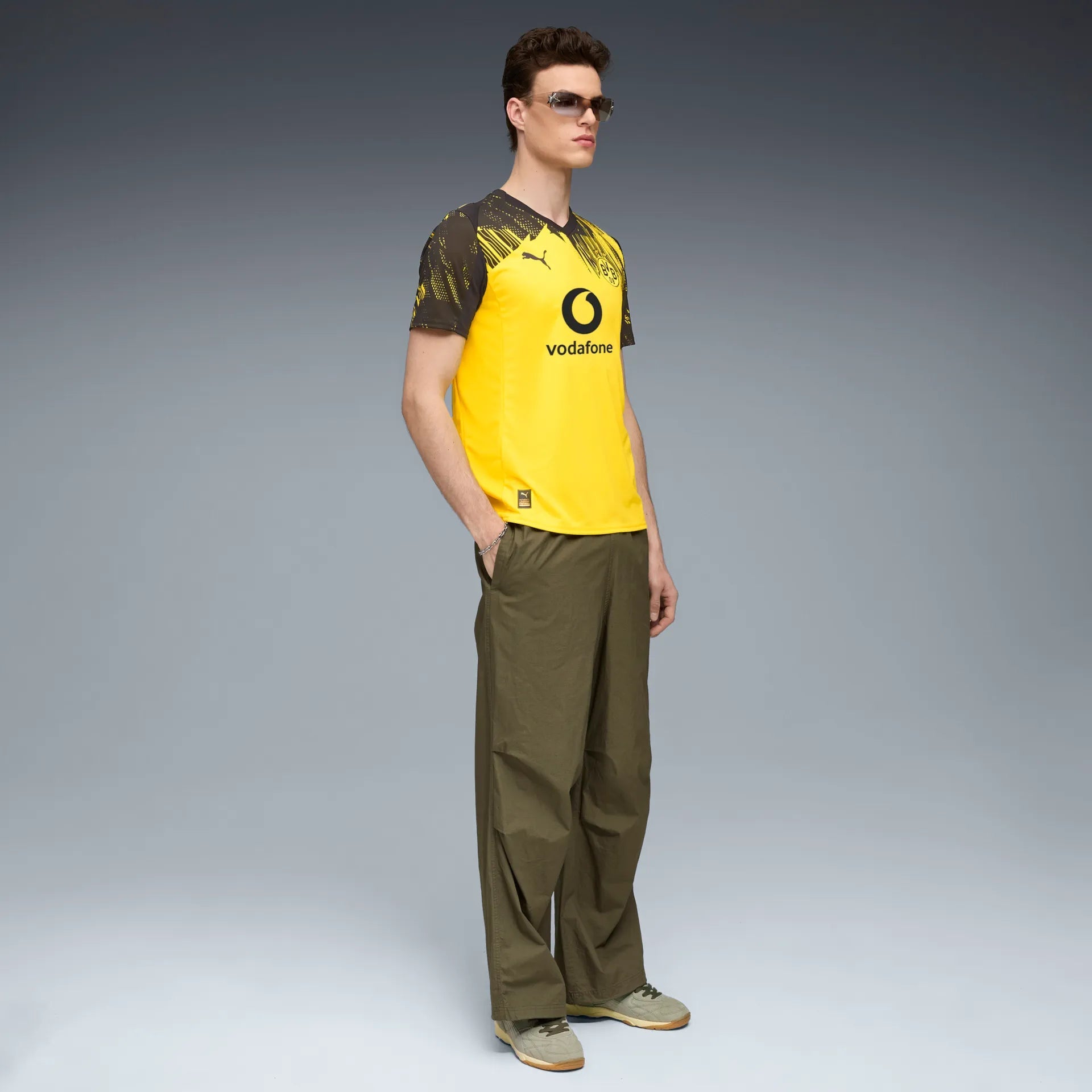 Puma Camisola Principal BVB 25/26 Amarela/Preta Puma 