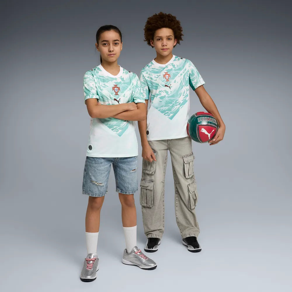 Camisola J Puma Portugal FPF Copa do Mundo 26 Verde Puma 